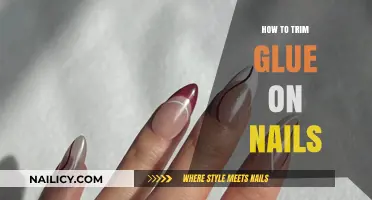 Trimming Glue on Nails: Easy Steps for a Perfect Manicure