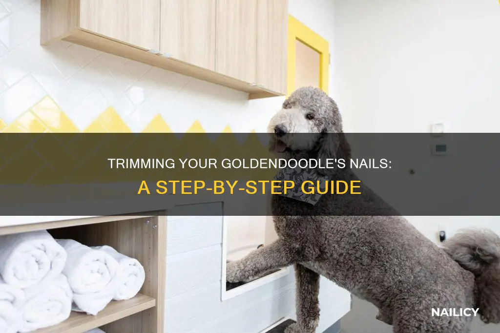 how to trim goldendood nails