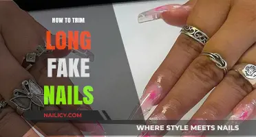 Trimming Long Fake Nails: A Step-by-Step Guide