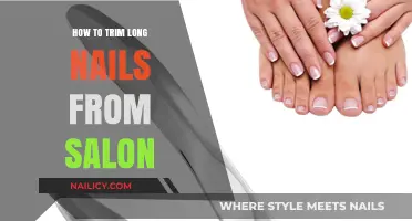 Trimming Long Nails: Salon Secrets for Perfectly Manicured Nails