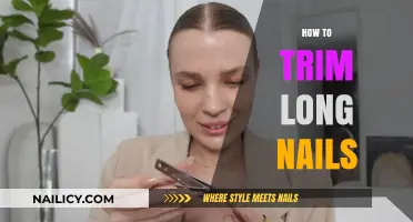Trimming Long Nails: A Step-by-Step Guide to the Perfect Manicure