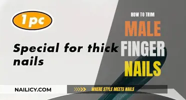 Trimming Male Fingernails: A Step-by-Step Guide for Well-Groomed Hands