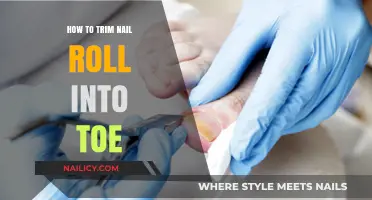 Trimming Toenails: Roll and Clip for Healthy Toes