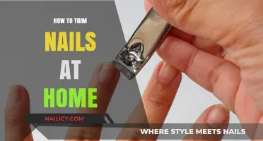 Trimming Nails at Home: A Step-by-Step Guide