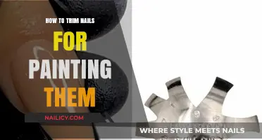 Trimming Nails: Perfecting the Canvas for Nail Art