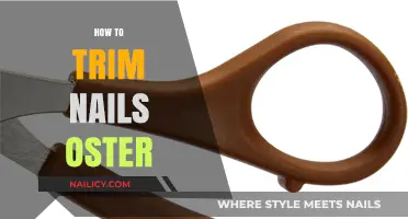Trimming Nails with Oster: A Step-by-Step Guide