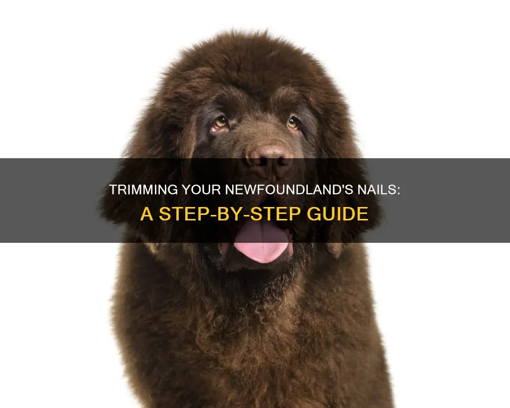 how to trim newfoundland toe nails