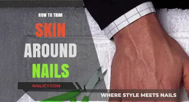Trimming Skin Around Nails: A Step-by-Step Guide