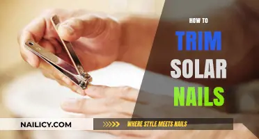 Trimming Solar Nails: The Perfect At-Home Manicure