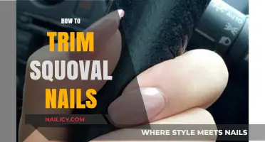 The Perfect Squoval Nails: Trimming and Shaping Guide