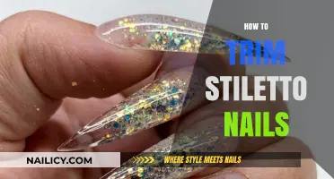 Stiletto Nails: Trimming and Shaping for a Sharp Look