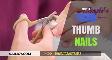 Trimming Thumb Nails: A Step-by-Step Guide for Beginners