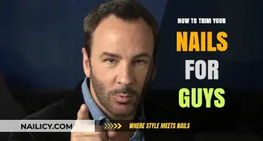 Trimming Nails: A Simple Guide for Guys