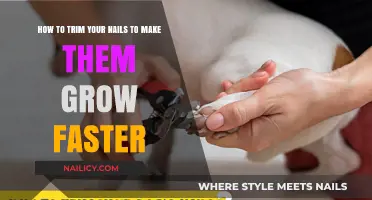 Trimming Secrets for Faster Nail Growth