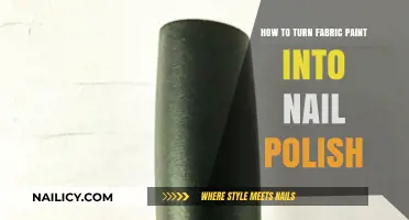 DIY Nail Polish: Transform Fabric Paint into Stunning Manicures