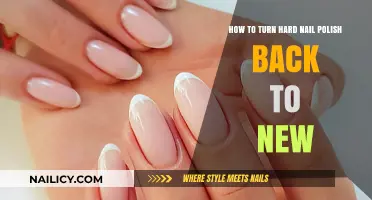 Revive Your Hardened Nail Polish: Simple Tips to Restore Its Freshness