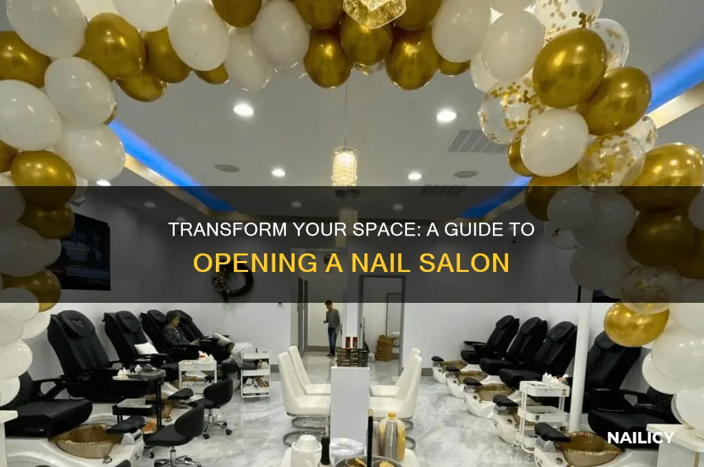 how to turn in a nail salon