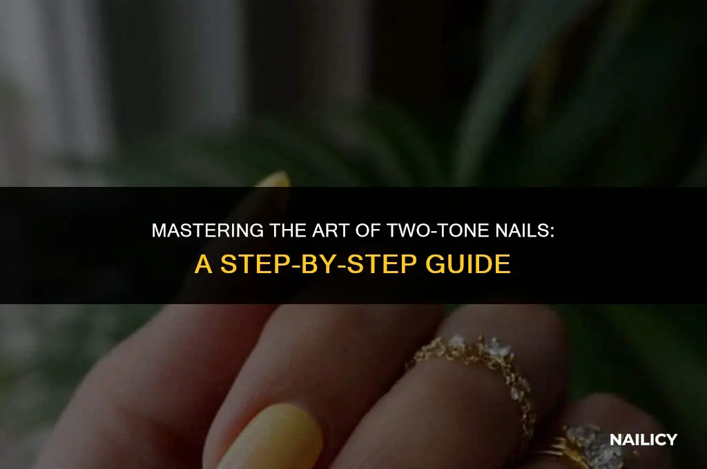 how to two tone nails