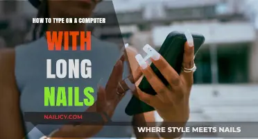 Typing with Long Nails: Adjusting Your Technique