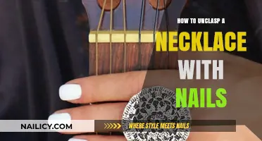 Effortless Necklace Unclasping: Nail Techniques for Quick and Easy Release