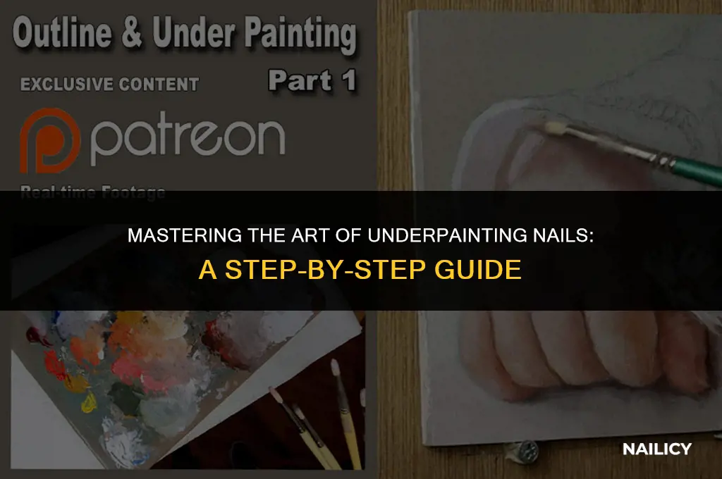how to underpaint nails