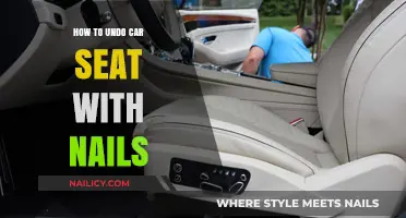 Quick Guide: Safely Undo Car Seat with Nails in Simple Steps