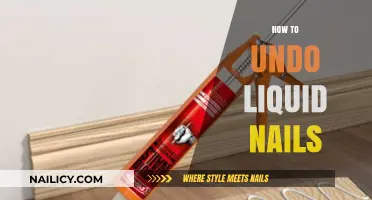 Effortless Removal: A Guide to Undoing Liquid Nails at Home