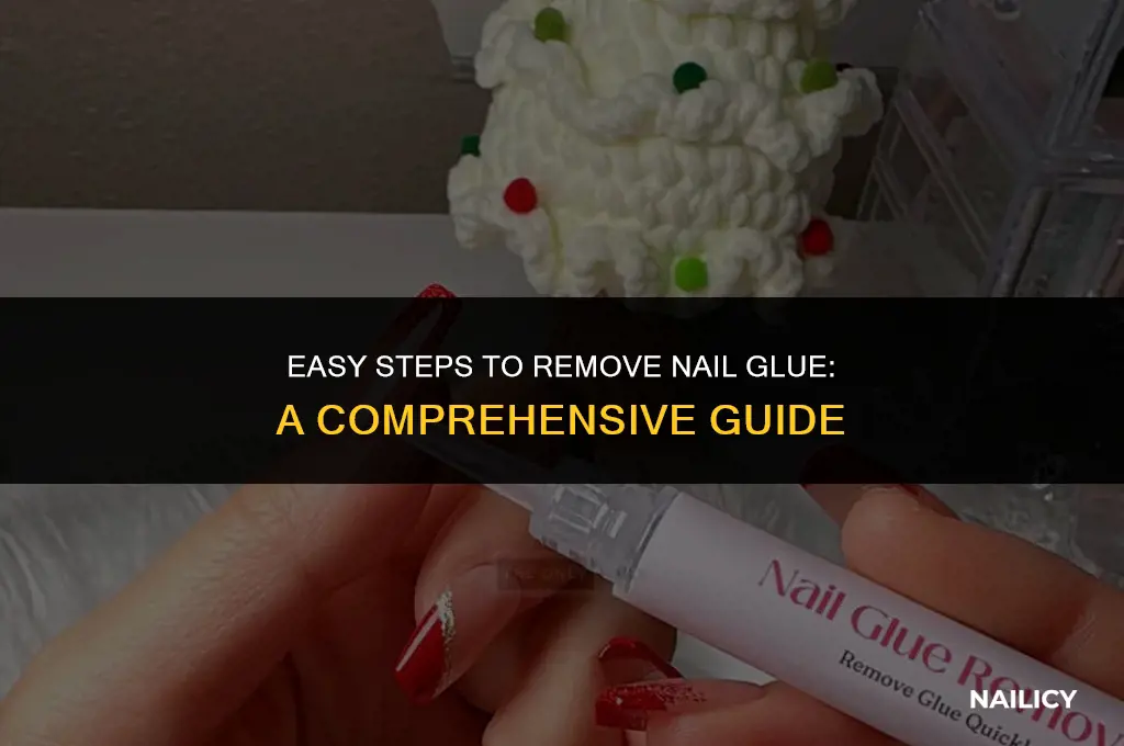 how to undo nail glue