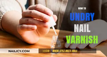 Reviving Your Mani: Tips to Undo Dried Nail Polish
