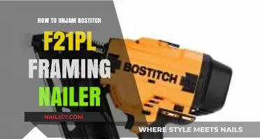 Quick Fix: Unjam Your Bostitch F21PL Framing Nailer Easily