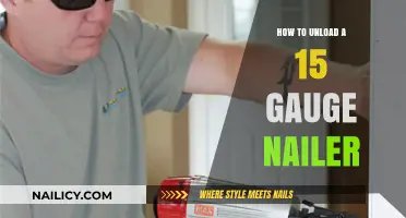Mastering the Art of Unloading Your 15 Gauge Nailer Safely
