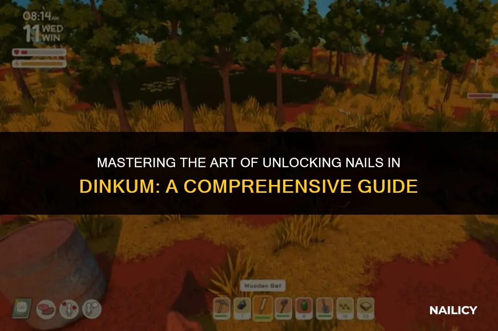 how to unlock nails dinkum