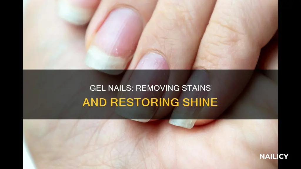 how to unstain gel nails