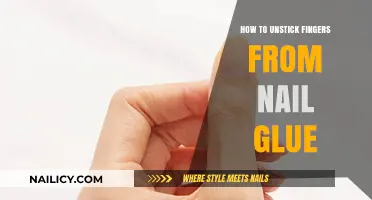 Quick Fix: Safely Unsticking Fingers from Nail Glue in Minutes
