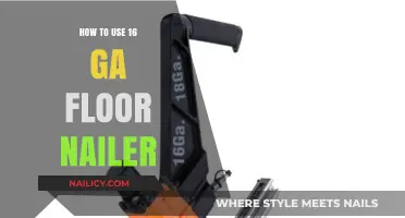Mastering the Art of Flooring: A Guide to Using a 16 Gauge Floor Nailer
