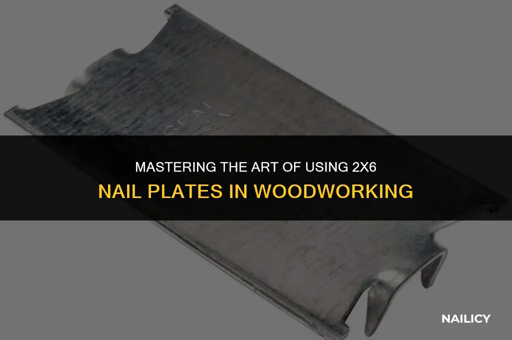 how to use 2 x 6 nail plate