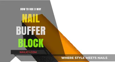 Mastering the Art of Nail Care: A Guide to Using a 3-Way Nail Buffer Block