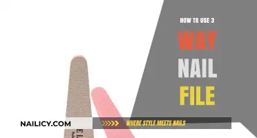 Mastering the Art of Nail Care: A Guide to Using a 3-Way Nail File