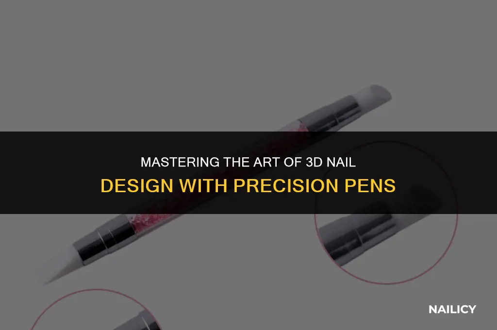 how to use 3d nail art pen
