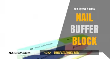 Mastering the Art of Nail Care: A Guide to Using a 4-Sided Nail Buffer Block