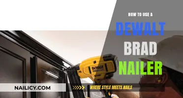 Mastering the DeWalt Brad Nailer: A Comprehensive Guide