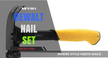 Mastering the DeWalt Nail Set: A Comprehensive Guide for Woodworking Enthusiasts