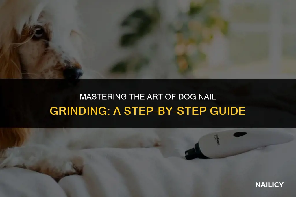 how to use a dog nail to grinder