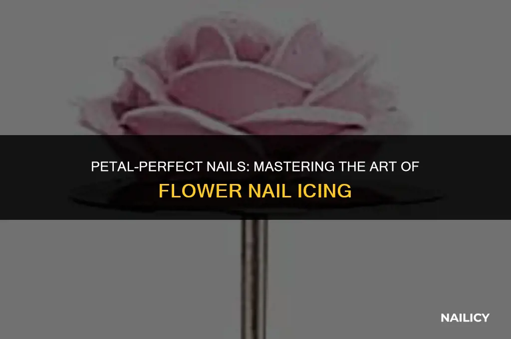 how to use a flower nail icing
