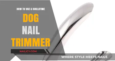 Mastering the Art of Safe Nail Trimming with a Guillotine Dog Nail Trimmer