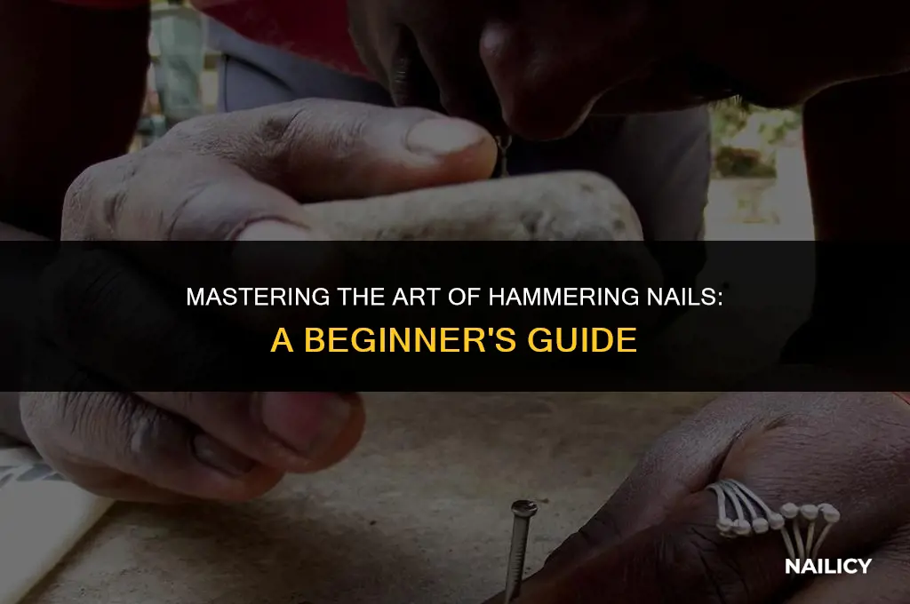 how to use a hammer and nail