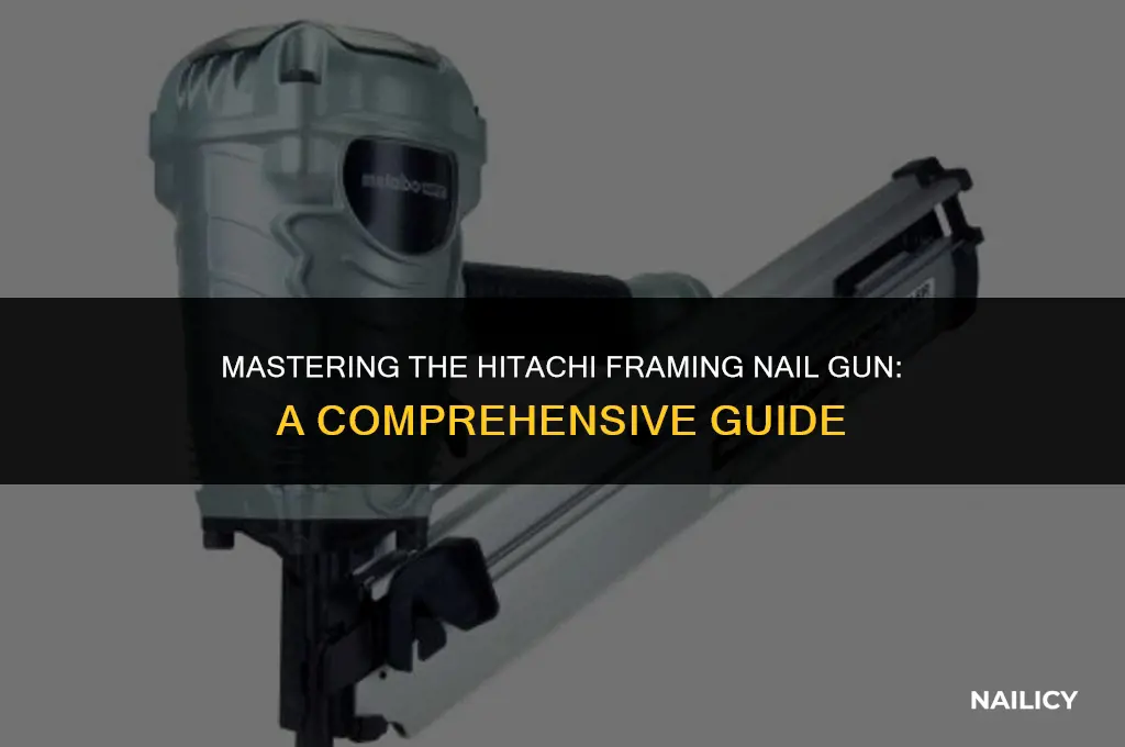 how to use a hitachi framing nail gun