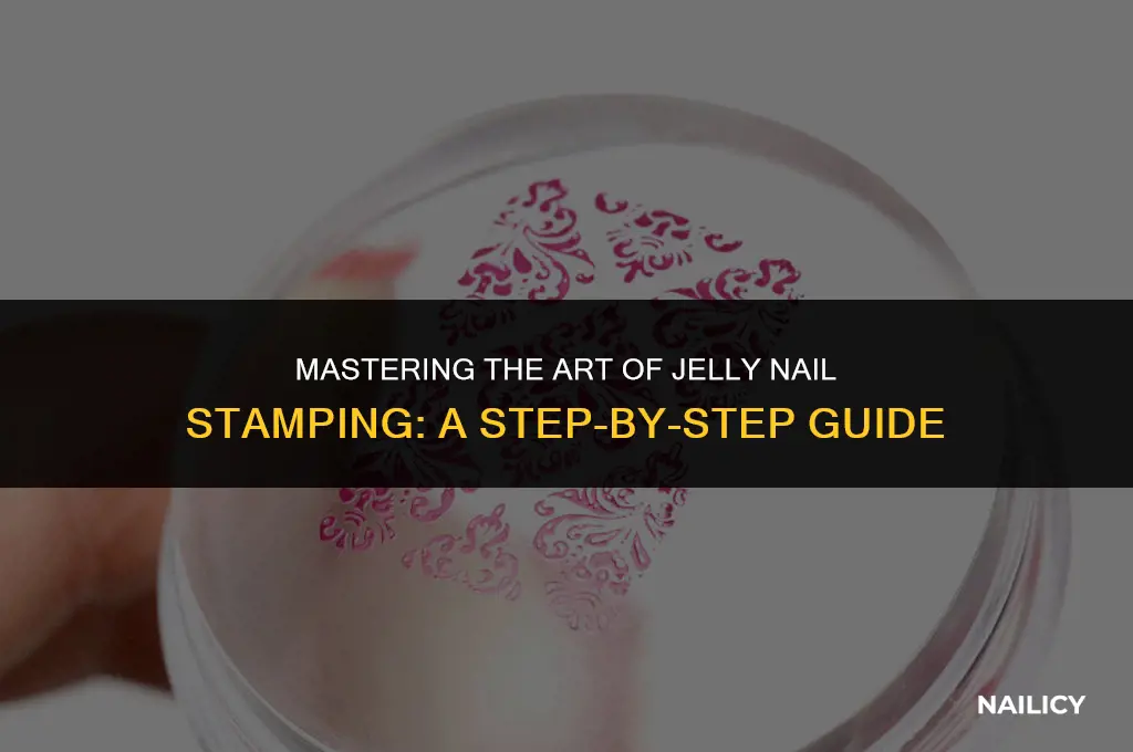 how to use a jelly nail stamper