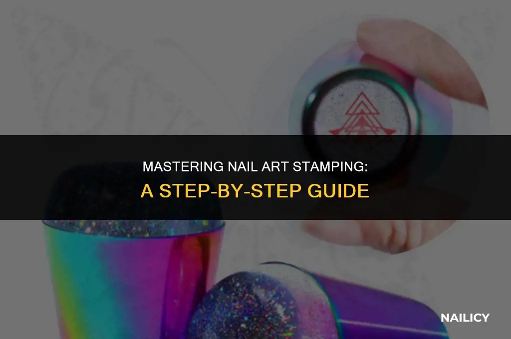 how to use a nail art stamper