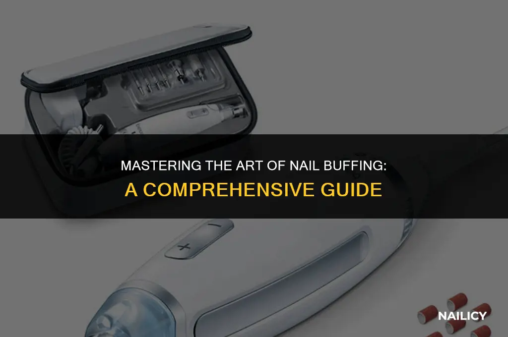 how to use a nail buffer machine